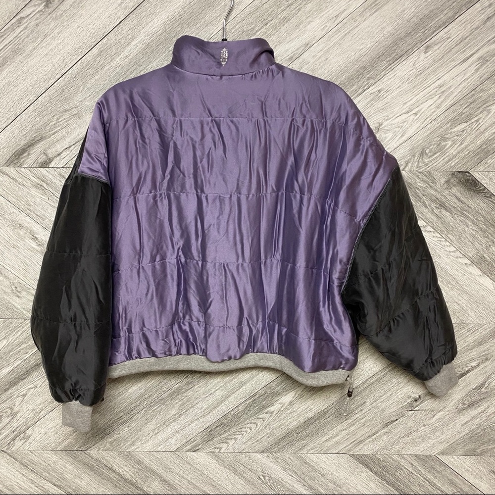 Free People | Movement Zamo Varsity Jacket XS NWOT - Picture 8 of 8